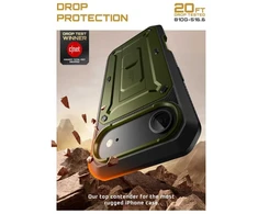 Supcase UB Pro dėklas skirtas Apple iPhone 17 Air – žalios spalvos