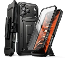 SupCase UNICORN BEETLE Pro iPhone 17 Pro Max / 18 Pro Max DĖKLAS Juodas