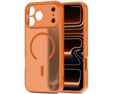 „Tech-Protect BasicMag MagSafe“ dėklas, skirtas „iPhone 17 Pro Max“ – oranžinis