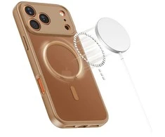 Tech-Protect BasicMag MagSafe dėklas telefonui Apple iPhone 17 Pro matinės rudos spalvos