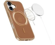 „Tech-Protect BasicMag MagSafe“ dėklas, skirtas „iPhone 17“ – rudas