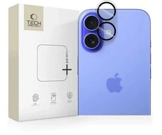 „Tech-Protect Cam Fit+“ kameros dėklas, skirtas „iPhone 17“ – skaidrus