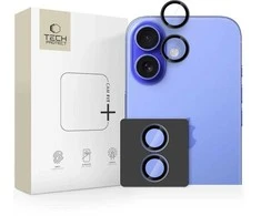 „Tech-Protect Camring Fit+“ kameros dėklas, skirtas „iPhone 17“ – Juodas