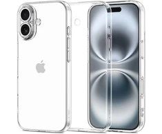 „Tech-Protect FlexAir“ dėklas, skirtas „iPhone 17“ – skaidrus
