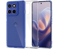 „Tech-Protect FlexAir“ dėklas, skirtas „Motorola Edge 60 Pro“ – skaidrus