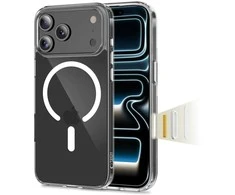 Dėklas Tech-Protect Flexair Hybrid CC MagSafe Case for iPhone 17 Pro Max - Clear