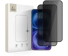 „Tech-Protect Glass Spy+“ 2 „iPhone 17 Air“ privatumo stiklų pakuotė