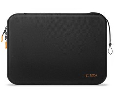 Tech-Protect Hardpouch for 15-16 Laptops - Juodas and Oranžinis