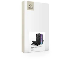 Tech-Protect Kevlar Aura MagSafe dėklas skirtas Apple iPhone 17 – juodos spalvos