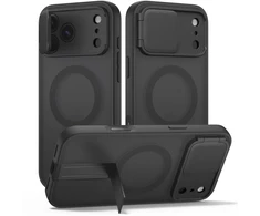 Dėklas Tech-Protect Kevlar Aura MagSafe Case for iPhone 18 Pro Max / 17 Pro Max - Matte Juodas
