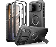 Dėklas TECH-PROTECT KEVLAR MagSafe 2-SET iPhone 17 Pro Max / 18 Pro Max juodos spalvos