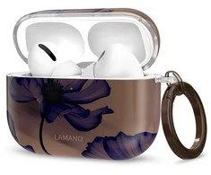 Dėklas Tech-Protect Lamano case for AirPods 3 Pro - ruda and violetinė