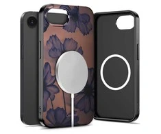 Dėklas Tech-Protect Lamano MagSafe case for iPhone 16e / 17e - ruda-violetinė