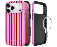 Dėklas Tech-Protect Lamano MagSafe Case for iPhone 18 Pro Max / 17 Pro Max - Rožinė/Raudona