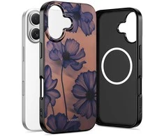 Dėklas Tech-Protect Lamano MagSafe case for iPhone 17 - ruda-violetinė