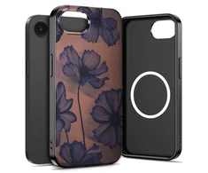 Dėklas Tech-Protect Lamano MagSafe case for iPhone 16e / 17e - ruda-violetinė