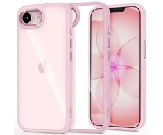 Dėklas Tech-Protect Magmat Case for iPhone 16e / 17e - Transparent Rožinė