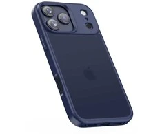 „Tech-Protect MagMat“ dėklas, skirtas „iPhone 17 Pro“ – matinės mėlynos spalvos Mėlyna