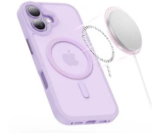 Dėklas Tech-Protect MagMat MagSafe Case for iPhone 17 - Violetinė