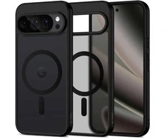„Tech-Protect MagMat MagSafe“ dėklas, skirtas „Google Pixel 10 Pro XL“ – matinis juodas
