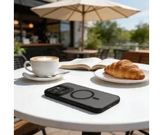 Tech-Protect MagMat MagSafe dėklas Motorola MOTO G57 POWER / G67 POWER MATTE Juodas