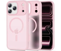 Dėklas Tech-Protect MagMat MagSafe Case for iPhone 17 Pro - Rožinė