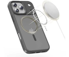 „Tech-Protect MagMat MagSafe“ dėklas, skirtas „iPhone 17 Pro“ – pilkas