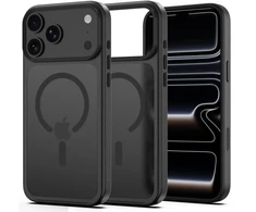 Dėklas TECH-PROTECT MAGMAT MagSafe CC iPhone 17 Pro / 18 Pro MATINIS juodos spalvos