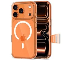 „Tech-Protect Magpeak Magsafe CC“ dėklas, skirtas „iPhone 17 Pro“ – skaidrus