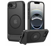 Dėklas Tech-Protect MagRack MagSafe Case for iPhone 16e / 17e - Juodas