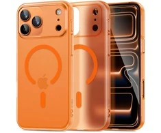 Dėklas Tech-Protect Magslim MagSafe Case for iPhone 17 Pro - Oranžinis