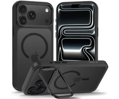 Dėklas Tech-Protect MagStand MagSafe CC Case for iPhone 18 Pro Max / 17 Pro Max - Matte Juodas