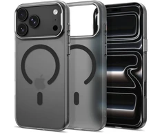 Dėklas Tech-Protect MagZero MagSafe Case for iPhone 17 Pro Max / 18 Pro Mac - Translucent Matte Juodas