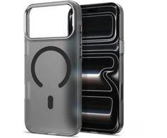 Dėklas Tech-Protect MagZero MagSafe Case for iPhone 17 Pro Max / 18 Pro Mac - Translucent Matte Juodas