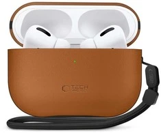 „Tech-Protect NaturalFit“ dėklas, skirtas „AirPods Pro 3“ – rudas