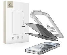 „Tech-Protect Quick Set Spy+“ privatumo stiklų, skirtų „iPhone 15“ / „16“, 2 vnt. pakuotėje