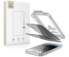 „Tech-Protect Quick Set Spy+“ privatumo stiklų, skirtų „iPhone 14 Pro“, 2 vnt. pakuotėje
