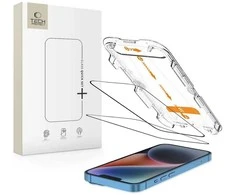 Tech-Protect Quick Set+ 2-pack tempered glass for iPhone 13 / 13 PRO / 14 / 16e / 17e