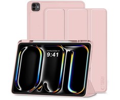 Tech-Protect SC Pen Case for iPad Pro 13” 7 / 8 / 2024-2025 - Rožinė