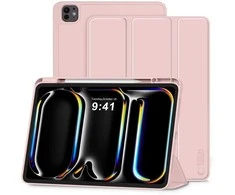 Tech-Protect SC Pen Case for iPad Pro 13” 7 / 8 / 2024-2025 - Rožinė