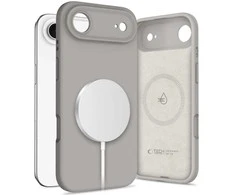 „Tech-Protect“ silikoninis „MagSafe“ dėklas, skirtas „iPhone 17 Air“ – pilkas
