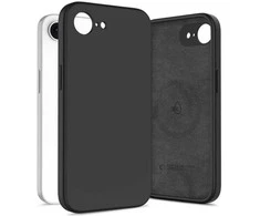Dėklas Tech-Protect SILICONE MagSafe Apple iPhone 16E / 17E juodos spalvos
