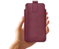 „Tech-Protect SM65“ dėklas 6,0–6,9 colių įstrižainės ekranams – bordo spalvos