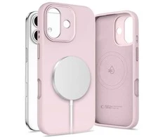 „Tech-Protect Uniq MagSafe“ dėklas, skirtas „iPhone 17“ – rožinis