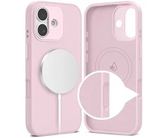 „Tech-Protect Uniq MagSafe“ dėklas, skirtas „iPhone 17“ – rožinis