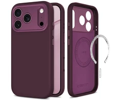 Dėklas TECH-PROTECT UNIQ MagSafe CC iPhone 17 Pro / 18 Pro TAMSIAI VYŠNINIS