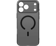 UNIQ Airsuit Dėklas Apple iPhone 17 Pro Max Magclick Charging juodos spalvos