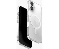 UNIQ Airsuit dėklas skirtas Apple iPhone 17 Magclick Charging skaidrus