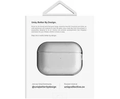 UNIQ Glase Dėklas AirPods Pro 2 gen glossy clear