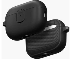 „Uniq Clyde“ dėklas, skirtas „AirPods Pro 3“ ausinėms – juodas ir pilkas
